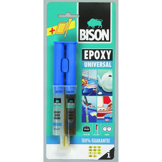 Клей Bison Epoxy Universal, 24 мл