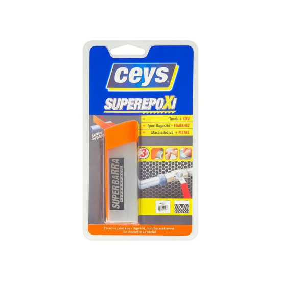 Lepidlo Ceys SUPER EPOXI, kov, 47 g