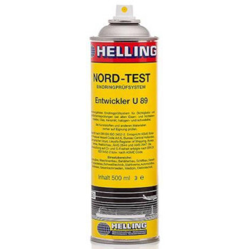 Spray Helling Nord-Test Kontrastrot U88, Penetrant, red, 500ml Spray Helling Nord-Test Kontrastrot U88, Penetrant, red, 500ml