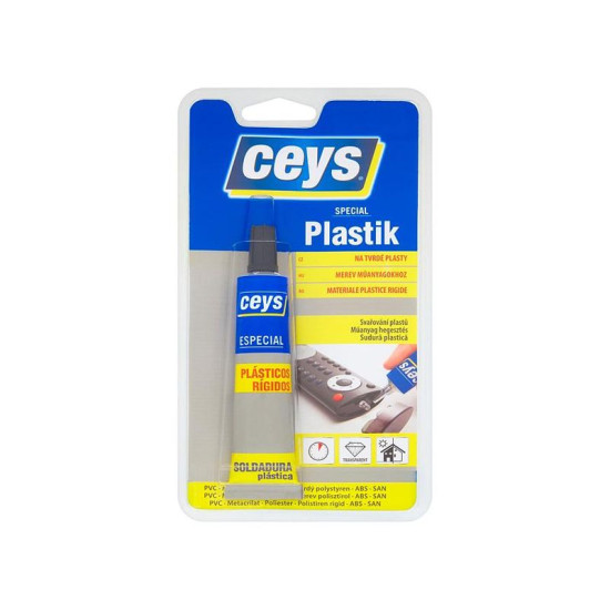 Ceys SPECIAL PLASTIC glue, for hard plastics, 30 ml