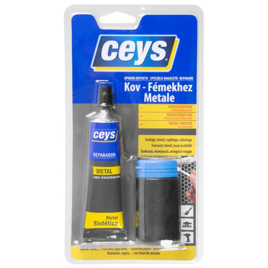 Glue Ceys DEFECT REPAIR synthetic metal, 40 ml + 40 g