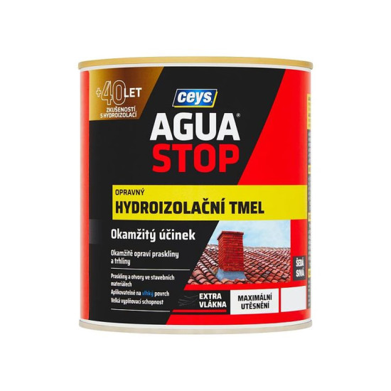 Putty Ceys AGUA STOP Waterproofing putty, gray 1 kg