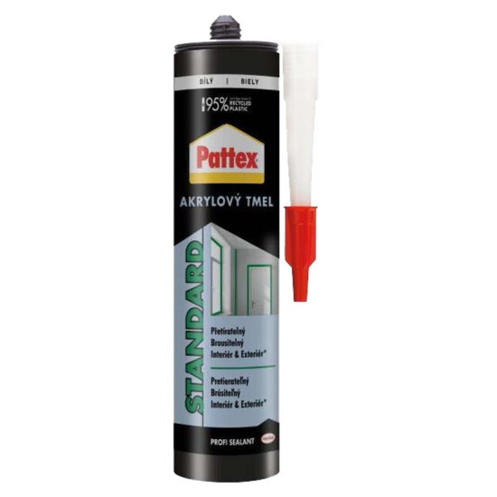 Pattex Standard Acrylic, White, 280 ml