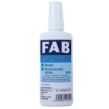 Smērviela FAB, slēdzenēm, 115 ml Smērviela FAB, slēdzenēm, 115 ml
