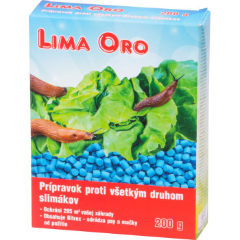 Pesticīds Lima Oro 3%, 200 g granulas, pret visa veida gliemežiem, Bitrex