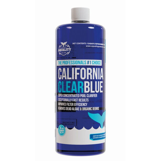Очиститель бассейнов California Clear Blue, 1 зажигание. Очиститель бассейнов California Clear Blue, 1 зажигание.