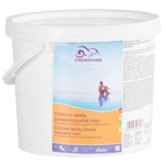 Chlorime Chemoform 0505, 200 g, tablets, slow-soluble, pac. 3 kg