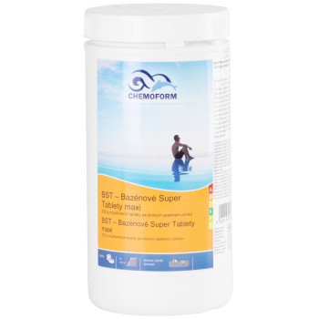 Таблетки Chemoform 7601, 200 г, многофункциональные, медленно растворяющиеся, упак. 1 кг