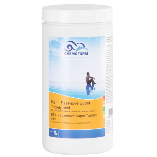 Таблетки Chemoform 8601, 20 г, многофункциональные, медленно растворяющиеся, упак. 1 кг Таблетки Chemoform 8601, 20 г, многофункциональные, медленно растворяющиеся, упак. 1 кг
