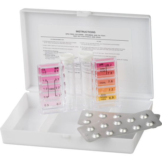 Pool tester Chemoform 2306757, tablets, pH/O2