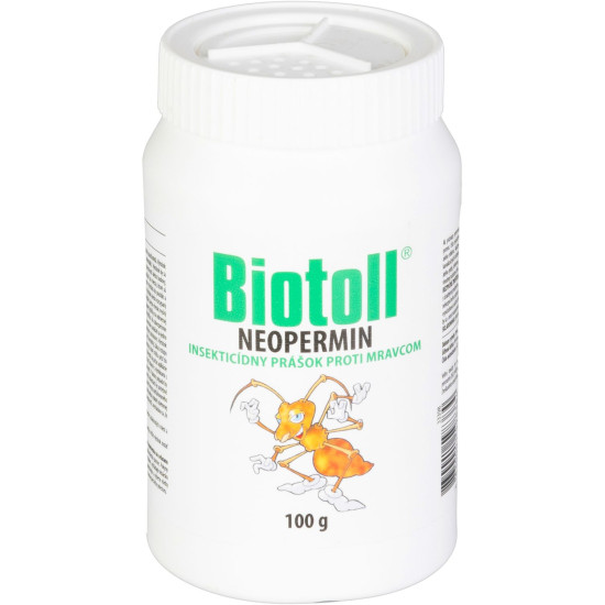 Insekticīds Biotoll® pulveris, žurkām, 100 g