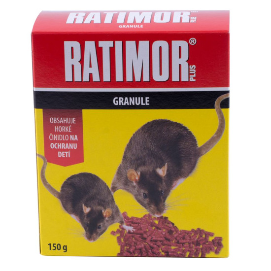 Bait RATIMOR® Bromadiolon pellets, 150 g, granules