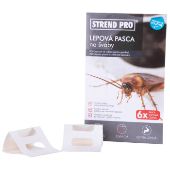 Ловушка Strend Pro, от тараканов, клей, в упаковке 6 шт.