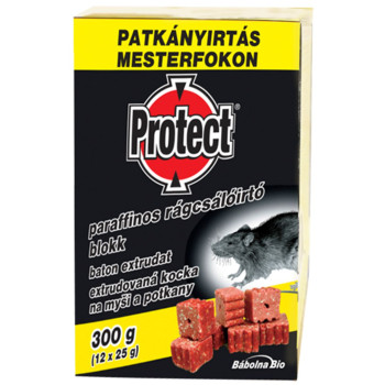PROTECT bait, extruded cube, for mice and rats, 12x25 g (300 g)
