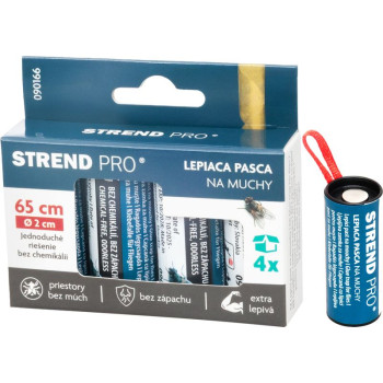 Mušu slazds Strend Pro, mušām, lipīga sloksne, iepakojums 4 gab