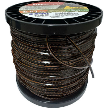 Strend Pro Premium SawLine 2.4 mm mowing line, L- 100 m, serrated