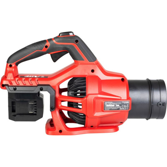 Pūtējs Worcraft CLB-S40LiBA ShareSYS, 2x20 V Li-ion, 202 km/h, bez lapām, bez sukām