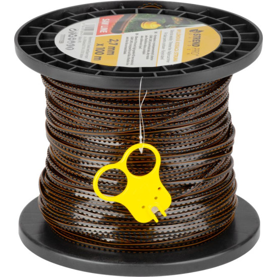 SawLine Aukla trimmerim 2,7 mm, L-100 m, zobaina