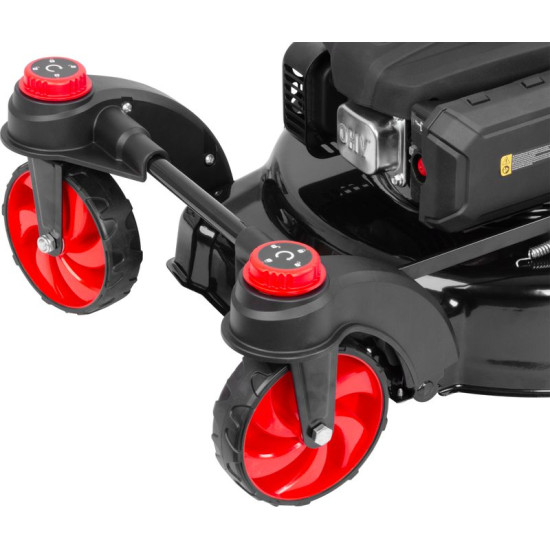 Lawn mower Strend Pro TBE53S13, gasoline, 4 kW, working width 53,3 cm, with drive, rotating wheels,