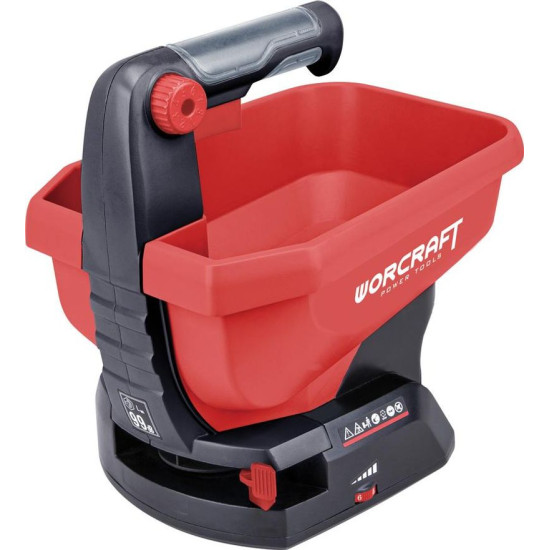 Worcraft CHSP-S20Li ShareSYS spreader, loose materials, 20V Li-Ion, 3.6 lit.