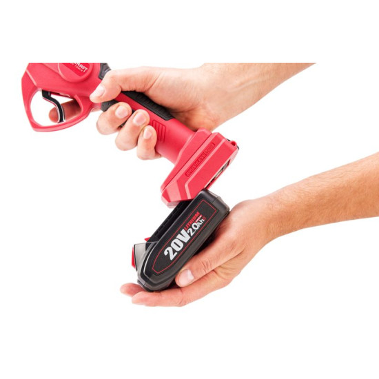 Ножницы Worcraft CSC-S20LiBP ShareSYS, 20 В Li-Ion, садовые, беспроводные, для веток, срез 30 мм, 1 аккумулятор 2,0 Ач, 1 зарядное устройство