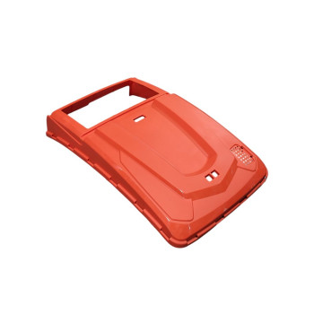 Верхняя пластиковая часть корзины газонокосилки QL53P-196, деталь 77