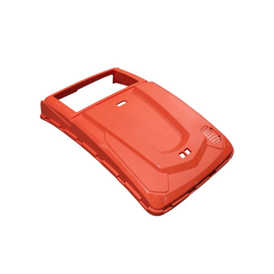 Верхняя пластиковая часть корзины газонокосилки QL53P-196, деталь 77