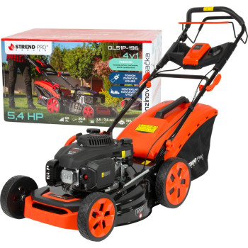 Strend Pro QL51PD-196 lawn mower, petrol, 4.0 kW, 51 cm cutting width, with ride-on, LONCIN