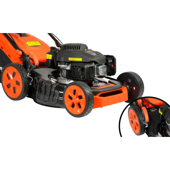 Strend Pro QL51PD-196 lawn mower, petrol, 4.0 kW, 51 cm cutting width, with ride-on, LONCIN