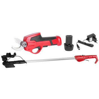 Ножницы садовые Strend Pro Garden 7.2V, 111216 + телескопическая штанга 111248