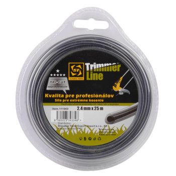 Trimmer line 2,4mm L-25m Strend Pro, triangular