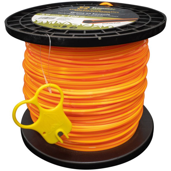 Rope ProCom Plus, for mowing, 3.0 mm, square, Spool 100 m
