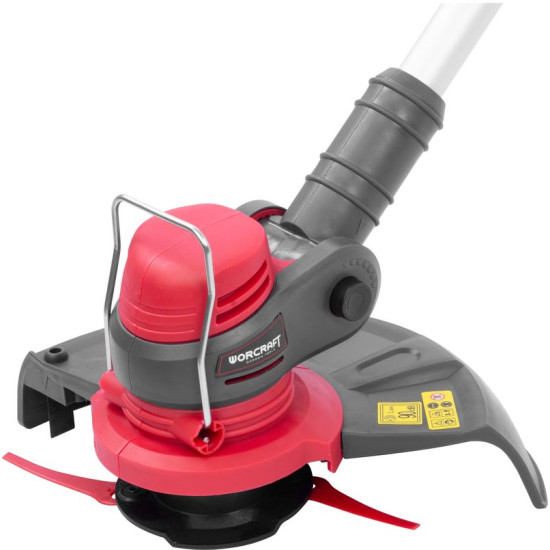 Akumulatora zāles trimmeris CGT-S20LiSTA, komplekts, 24 cm, 20 V Li-ion, spoles auklas galva, spoles aukla, akumulators