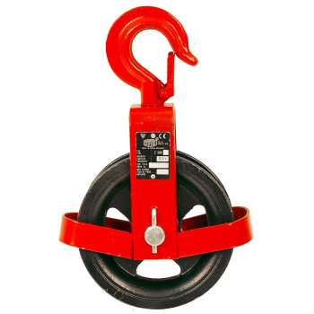 Hook Pulley 0,5 ton Brano, with protector