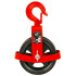 Hook Pulley 0,5 ton Brano, with protector
