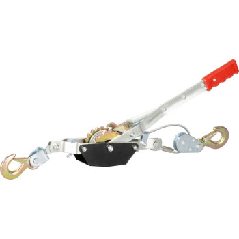 Лебедка угловая 2000кг с тросом: 5мм, L-1м