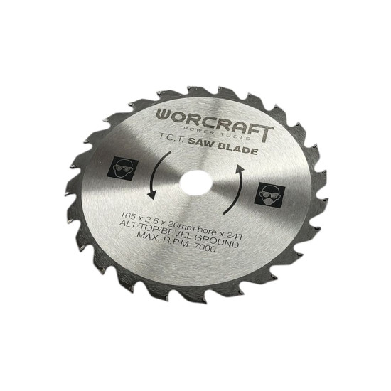Zāģa asmens Worcraft TS12-165, 50. daļa Zāģa asmens Worcraft TS12-165, 50. daļa
