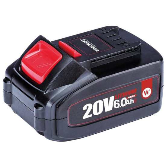 Worcraft CLB-20V-6.0HC Аккумулятор ShareSYS 6000 мАч, S20Li, быстрая зарядка Worcraft CLB-20V-6.0HC Аккумулятор ShareSYS 6000 мАч, S20Li, быстрая зарядка
