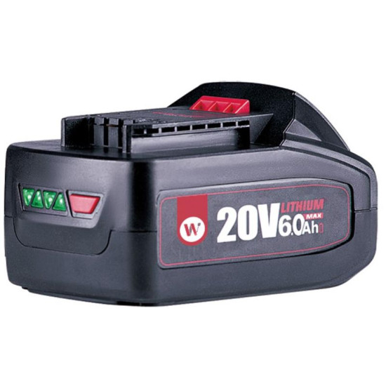 Worcraft CLB-20V-6.0HC Аккумулятор ShareSYS 6000 мАч, S20Li, быстрая зарядка Worcraft CLB-20V-6.0HC Аккумулятор ShareSYS 6000 мАч, S20Li, быстрая зарядка