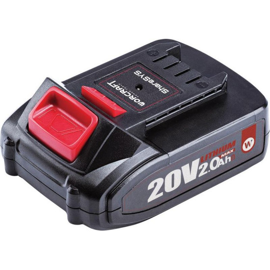 Worcraft CLB-20V-2.0HC ShareSYS 2000 mAh akumulators, S20Li, ātra uzlāde
