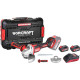 Set Worcraft CAG-S20LiBM, угловая шлифовальная машина 125 мм, ShareSYS, 2x аккумулятор на 4.0 Ач + зарядное устройство, бесщетковая, 6-ступенчатая Set Worcraft CAG-S20LiBM, угловая шлифовальная машина 125 мм, ShareSYS, 2x аккумулятор на 4.0 Ач + зарядное устройство, бесщетковая, 6-ступенчатая