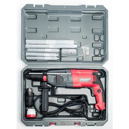 Rotējošais āmurs Worcraft RH09-26C, 820W, SDS+, QuickHD, maināma galva