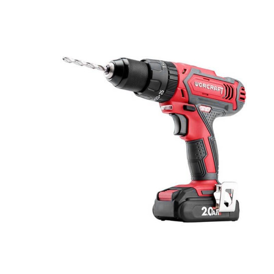 Drill Worcraft CD-20LiH, 20V, 2x Li-ion 2.0Ah