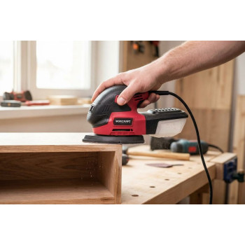 Grinder Worcraft DS-220, 148x85x148 mm, 220W, 230V, triangle, multi-grinder