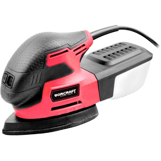 Ekscentriskā slīpmašīna Worcraft DS-220, 148x85x148 mm, 220W, 230V