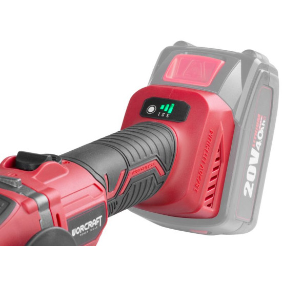 Pulēšanas mašīna Worcraft COP-S20Li, 20V, Li-ion, 150 mm, for car