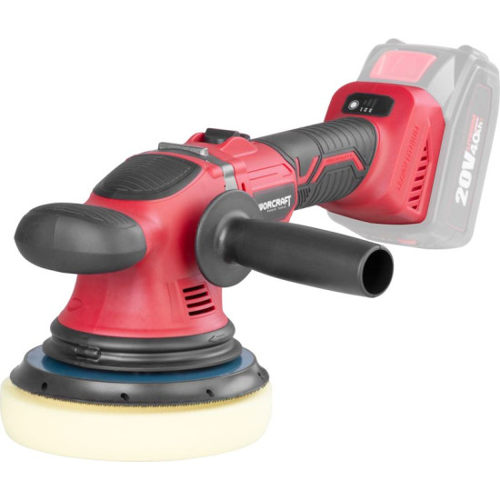 Pulēšanas mašīna Worcraft COP-S20Li, 20V, Li-ion, 150 mm, for car