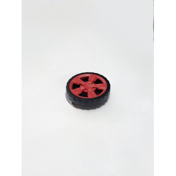 Wheel for high-pressure cleaner