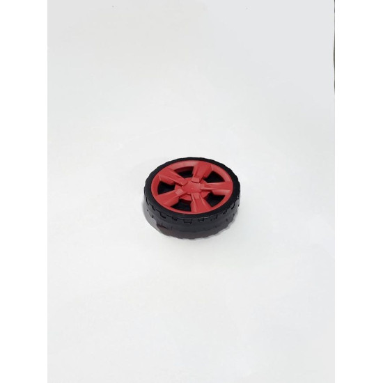 Wheel for high-pressure cleaner