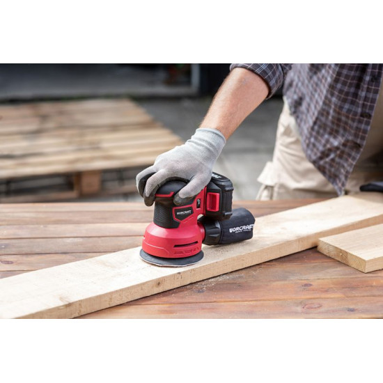 Grinder Worcraft CRS-S20Li, 125mm, eccentric